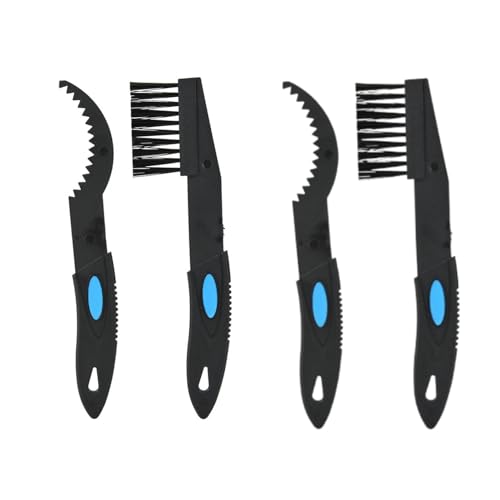 Bike Clean Brush Kit, 4PCS Bike Chain Cleaner Kit Crank Sprocket Bike Chain Cleaner Motorcycle Bike Chain Cleaning Tools Bike Accessory