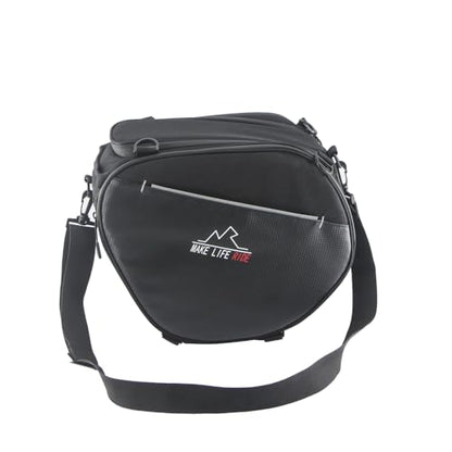 For BMW Aprilia Yamaha Honda KYMCO SYM Scooter Tank Shoulder Saddlebag Storage Bag Rider Luggage Glove Helmet Toolbag (Large) - size: Large