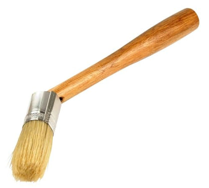 Steelman Euro Lube Angled Applicator Brush with Stiff Bristles for Paste-Style Tire Mounting Lubricants, Angled to Fit Between The Tire Bead and Rim (96517) - style: 1 Qty