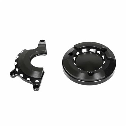 Monkey125 Left Right Engine Cover Protector Slider Compatible with Monkey 125 2022-2024 JB03 3D CNC Motorcycle Engine Crankcase Guard (Black) - color: Black