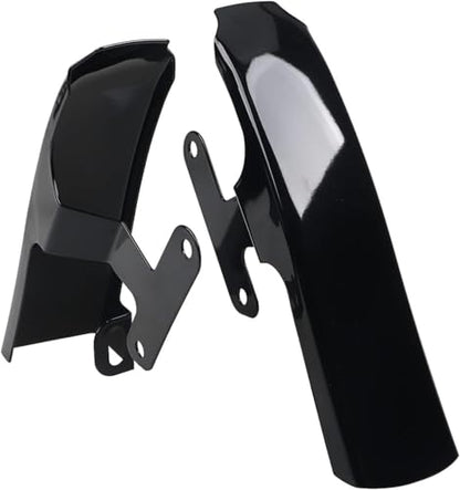 𝟐𝟎𝟎𝟗-𝟐𝟎𝟏𝟑 TDZ Fender Saddlebag Filler Panels Strip fits for Harley Touring Road King Electra Glide FLHT FLHR,Black - color: 09-13 Black