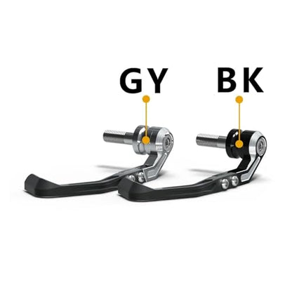 CNC Motorcycle Levers Guard Brake Clutch Handlebar Protector for KAW&ASAKI Ninja250 Ninja300 ZX-25R 2008-2023 Hand Guards - color: Black