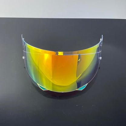YOURNAME HJ33 Shield for HJC I90,i91 Face Shield Uv-protected Visera Casco Moto Visera Casco Moto (Clear Red-For Day &Night) - color: Clear Red-for Day &Night