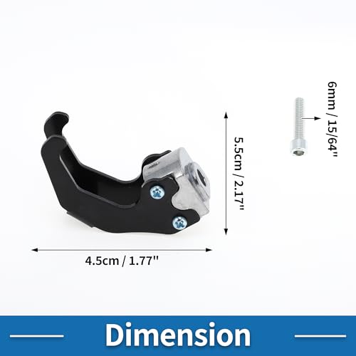 Motorcycle Handlebar Hook Helmet Gloves Luggage Hanger Claw Shaped Motorcycle Hook Aluminum Alloy Black - color: Black