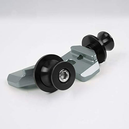 Motorcycle CNC Aluminum Rear Wheel Fork Axle Slider Swingarm Spools Stand Pick Up for H.onda CB650R CBR650R CB 650R CBR 650R CB 650 R CBR 650 R 2019 2020 2021 2022 2023 (Titanium) - color: Titanium