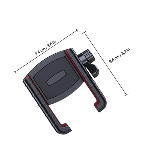 Ipetboom Motorcycle Phone Mount Shock Absorption Stand Universal Bike Phone Holder Vibration Dampener Compatible with Smartphones for Motorbike and Bicycle Use