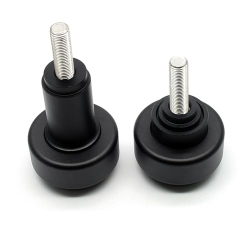 MZS Motorcycle Frame Sliders Compatible with ZX10R ZX-10R 2016-2026, Falling Crash Protector Guards No Cut Kits Black - size: ZX10R