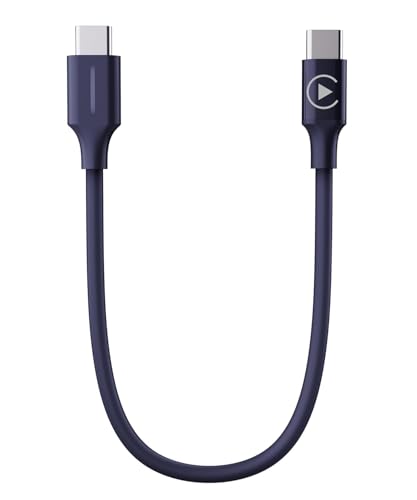 2-in-1 Headset Bypass Cable for Motorcycle, CarPlay Jumper Adapter, Enable CarPlay on Harley/Indian/Goldwing Without Bluetooth Headset, USB-C to USB-C Support Charging,Black/3.3Ft - color: Black, size: 3.3 ft