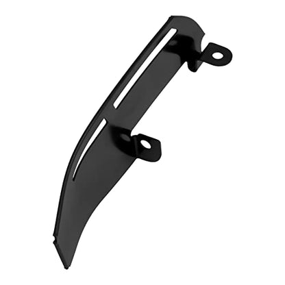 Motorcycle Driver Floorboard Heel Guard Fit For Harley Softail 86-17 Touring FLD 2012-2016 Touring Electra Glide Road Glide Road King Street Glide Black - color: Black