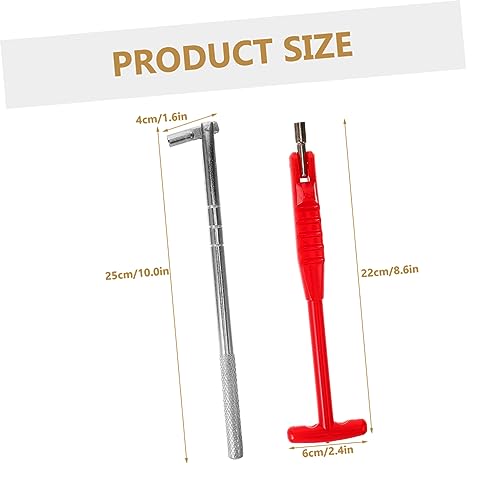 VICASKY 2pcs Valve Stem Puller Tool Valve Core Remover Installer for Easy Tire Maintenance Compatible Motorcycle and Car Saving Design