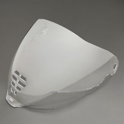 YMTSGEA Airflite Helmet Visor Replacement for IC-06.Motorcycle Helmet Shield Windshield Sunshield PC Lens UV Protection Compatible with Airflite IC-06 (Clear) - color: Clear