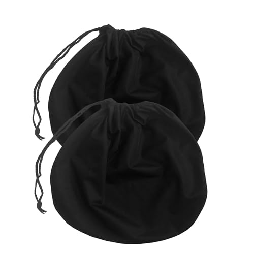 2PCS Motorcycle Helmet Bag - Helmet Bags Helmets Protection Storage Bag Lightweight Carrying Bags with Drawstring for Sport Racing Bicycle Ski Riding Travel Accessories