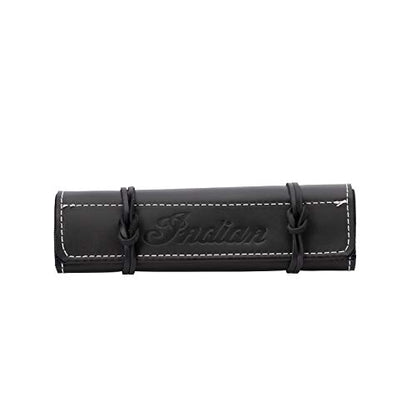 Indian Motorcycle Genuine Black Leather Fork Bag Tool Roll, for Specific Models - Part 2880944-01