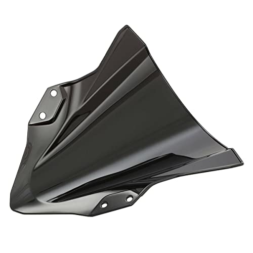 Windshield Windscreen Double Bubble for Kawasaki Ninja 400 EX400 2018 2019 2020 2021 2022 2023 Ninja 250 Motorcycle Front Wind Deflectors Ninja400 18 19 20 21 22 23