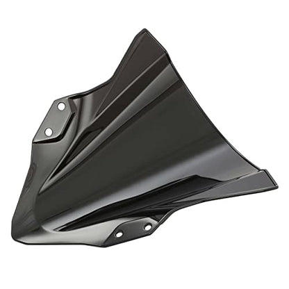 Windshield Windscreen Double Bubble for Kawasaki Ninja 400 EX400 2018 2019 2020 2021 2022 2023 Ninja 250 Motorcycle Front Wind Deflectors Ninja400 18 19 20 21 22 23