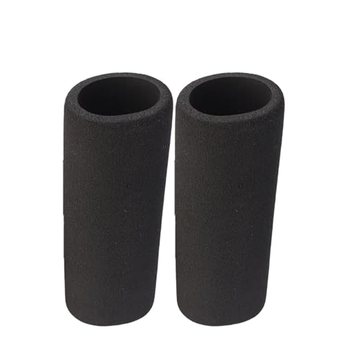 Foam Anti-Slip Handle Levers Compatible with Most Motorcycles Handlebar Cover Anti Vibration Comfort Grip Sleeve - color: 2pcs