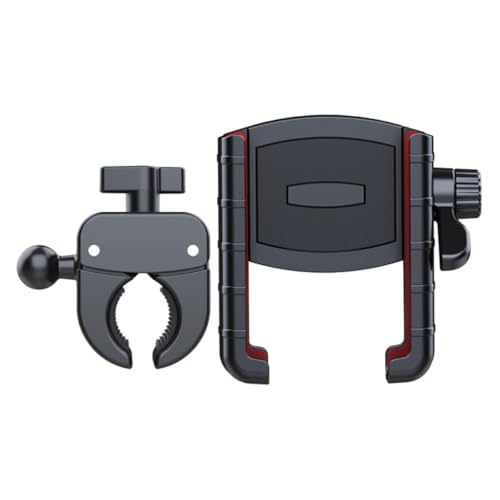 Cabilock Motorcycle Phone Mount Shock Absorption Stand with Vibration Dampener Universal Phone Holder Base for Bike Handlebar Compatible with Smartphones Outdoor Riding