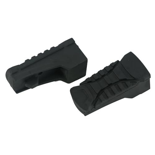 Floorboards Passenger Footrest Foot Peg For GS1250 R1250GS ADV R1200GS LC For Adventure Aluminum Footpeg Bracket Rubber Cover - color: Rubber Cover