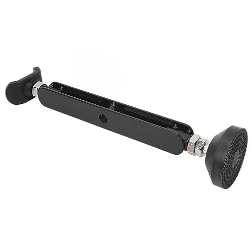SUNGOOYUE Motorcycle Jack Stand Heavy Duty Lift Adjustable Height 11.1 to 15.5in #45 Steel 400kg Capacity Rubber Padded Wheel Support for Chain Cleaning Tire Checks Garage Repair