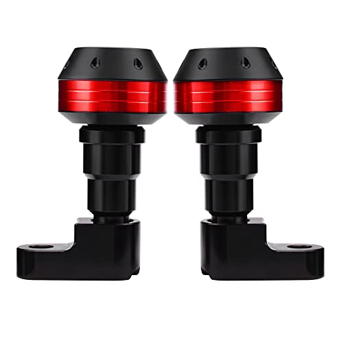 Motorcycle accessories Falling Protection Frame Slider Fairing Guard Anti Crash Pad Protector Frame Slider Crash Protector compatible with Honda CBR600RR CBR 600 RR (Red) - color: Red