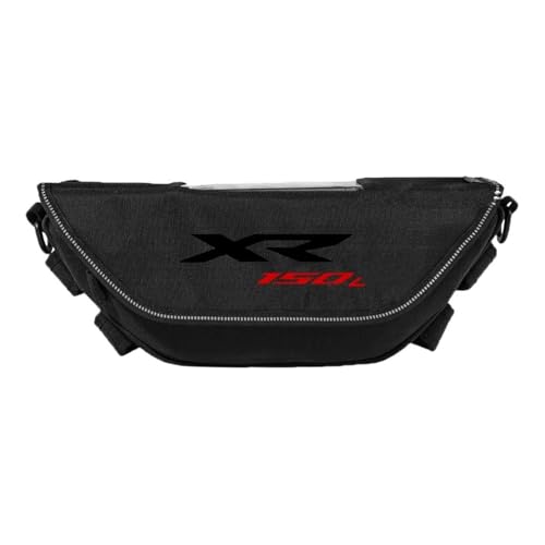 For XR150L Xr150l Motorcycle Handlebar Bag Waterproof And Dustproof Convenient Travel Handlebar Bag(Design J) - color: Design J