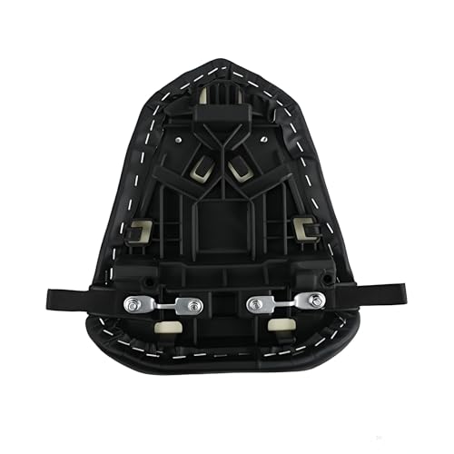 Rear Passenger Seat Pillion Pad for Yamaha YZF R1 2007 2008 - Black Leather Replacement Cushion - size: Yamaha R1 07-08
