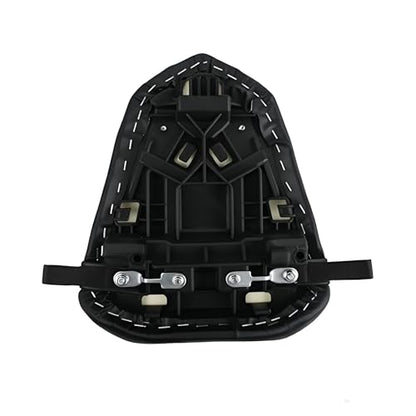 Rear Passenger Seat Pillion Pad for Yamaha YZF R1 2007 2008 - Black Leather Replacement Cushion - size: Yamaha R1 07-08