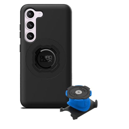 Quad Lock Stem/Handlebar Bike Phone Holder Kit with MAG Phone Case for Samsung Galaxy S23 FE - size: Samsung Galaxy S23 FE