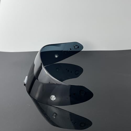 R1 Air Helmet Visor Replacement,Tinted Motorcycle Helmet Face shield Windshield lens for R1,R1 Air,R1 EVO,T520,ST1400,391 (Deep Black) - color: Deep Black