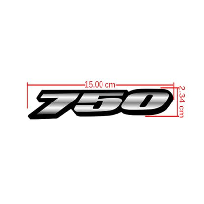 Motorcycle Reflective Vinyl Fairing Sticker Decal for GSXR750(Grey) - color: Grey
