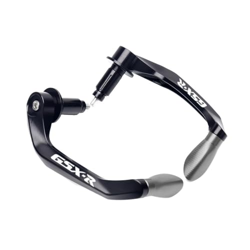 Handlebar Protector Motorcycle for SU&ZUKI GSXR 600 750 1000 K3 K4 K5 K6 K7 K8 Motocycle Handlebar Handle Grips Bar Ends Brake Clutch Levers Guard Protector - color: B Titanium