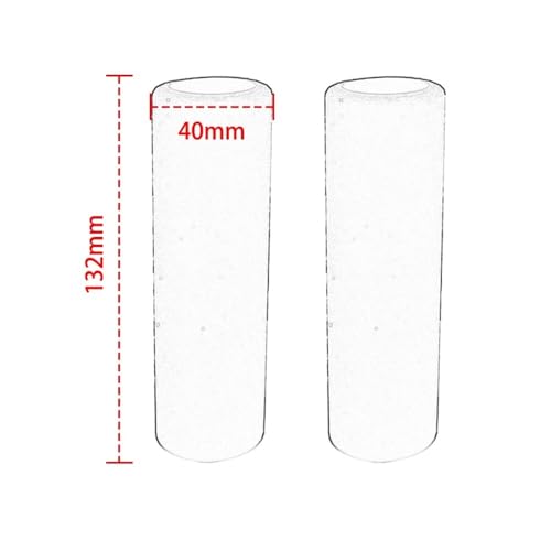 Motorcycle Grip Covers 2PCS Motorcycle Handlebar Cover Slip On Anti Vibration Grip Sleeve Foam Anti-Slip Moto Handle Levers Grips