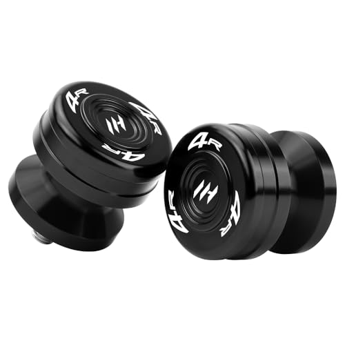 Motorcycle M8 Swingarm Spools Slider For Ninja ZX-4RR 2023-2025 Ninja ZX-4R 2024-2025 Swing Arm Spool Slider Stand Screws CNC Universal Enhanced Protection Accessories (Black) - color: Black