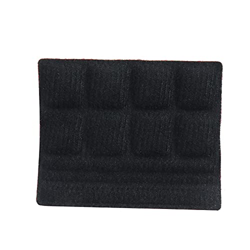 6PCS Chin Pads Foam Pad Set Strap Padding Replacements Universal Cushion Mats for Cycling Bike Bicycle Motorcycle Road Racing Riding Helmet - color: Red 6PCS