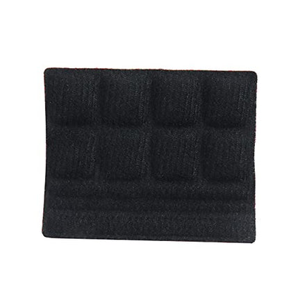 6PCS Chin Pads Foam Pad Set Strap Padding Replacements Universal Cushion Mats for Cycling Bike Bicycle Motorcycle Road Racing Riding Helmet - color: Red 6PCS