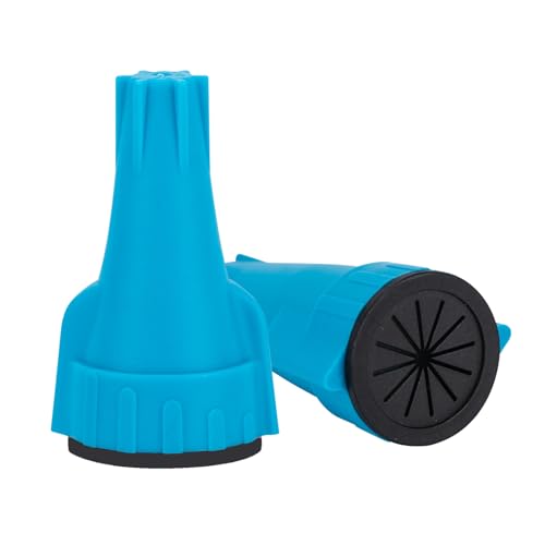 Dicio Waterproof Landscape Wire Connectors for 20-8 AWG 10 PCS UL Listed, Wire Connectors Nuts Best for Outdoor Landscape Lighting R6 - color: Blue Black_10