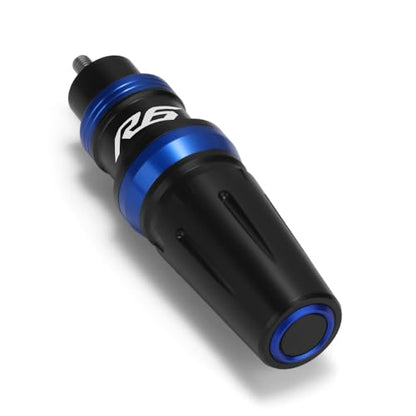 Motorcycle Exhaust Sliders Crash Protector Compatible with Y.amha YZF R6 2006 2007-2017 2018 2019 2020 2021 | Frame Slider Falling Protection YZFR6 YZF-R6 YZF600 Accessories (Blue) - color: blue