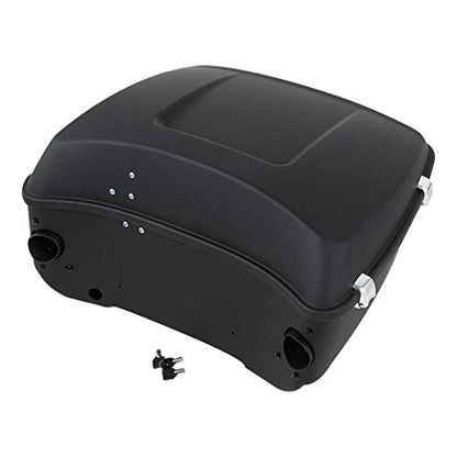 13.7" King Tour Trunk For Harley Touring Road King FLHR 2014-2025 Street Electra Glide FLHT CVO Limited FLHTKSE Ultra Classic FLHTCU FLHTCUL FLHTK FLHTKL - color: BStyle #03