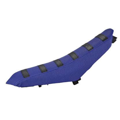 Electric Dirt Bike Seat Cover for Tutti Soleil 01,Black Stripe Non-Slip Motorcycle Cushion Cover for Tuttio Soleil01-Blue - color: Blue