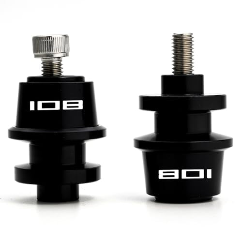 Compatible with SVARTPILEN 801 2025 2024 VITPILEN 801 CNC M10 Motorcycle Swingarm Spools Sliders Rear Stand Screws