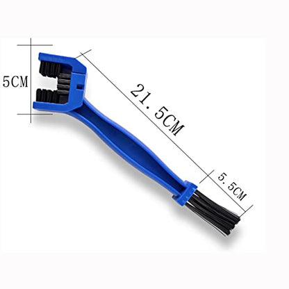 4 pcs Bike Chain Cleaning Tool Set Bicycle Chain Cleaning Brush Scrubber for Mountain Bike Road Bike Motorcycle