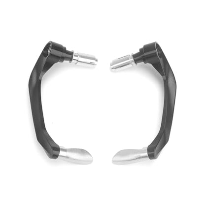 Motorycle Brake Clutch Lever Handguards Protector for CFMOTO 450SS 450NK 250SR 7/8'' Handlebar CNC Aluminum Hand Guards (Chrome) - color: Chrome