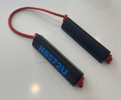 Low Profile Wheel Chock - Personalized - Made in The USA, Blue