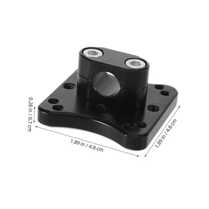 Motorcycle GPS Navigation Holder Universal Compatibility Aluminum Alloy Phone Mount Stable Performance Handlebar Bracket for Secure Bike Navigation Black