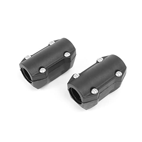 Worldmotop Universal for 2PCS 23MM Motorcycle Engine Guard Bumper Protector Crash Bar Slider