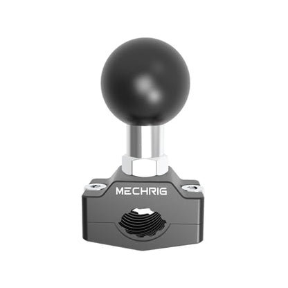 Aluminum Alloy Handlebar Clamp Mount, U-Bolt Base with 1 inch Ball Head Compatible with RAM Mount Double Socket Arm& Motorcycle Ebike Bike Phone Holder,Fit for 0.39" to 0.63" Diameter,78013 - size: Small