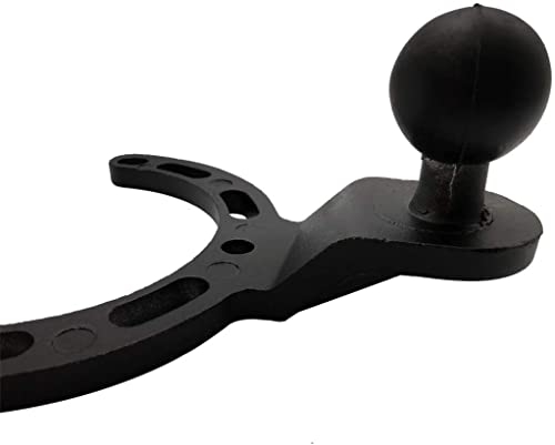1 Set Adjustable SHLPDFM Motorcycle Tank Mount for Kawasaki for Honda for Yamaha Black Gas Tank Mount GPS Phone Camera Bracket Hoder