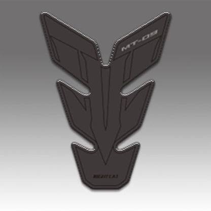 NIGHT CAT Motorcycle Fuel Tank Protector Compatible with Yamaha MT09 Fuel Tank Pad Non-SlipTank Side Traction pad Gas Tank Sticker Set(Black Fishbone Sticker) - color: Black-fishbone Sticker