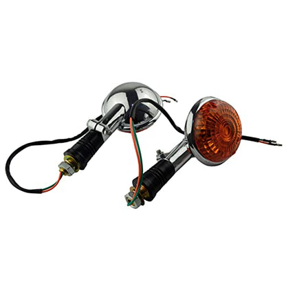 Road Passion 2 pcs Universal Motorcycle Rear Turn Signal Indicator Light Replacement for Yamaha Road Star 1999-2003/ Royal Star 1996-2004/ XV1100 V Star 1100 1999-2004/ XV250 V Star 250 2008-2014