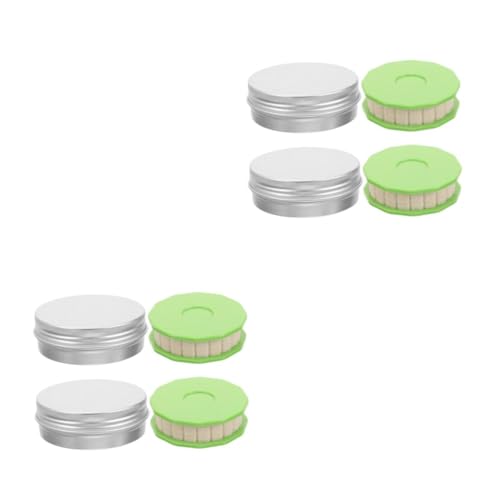 Totority 4pcs Bike Chain Lubricator Tool Detachable Roller Oiler for Easy Maintenance Environmental-Friendly Chain Care Tool Suitable for Bicycle Repair and Lubrication
